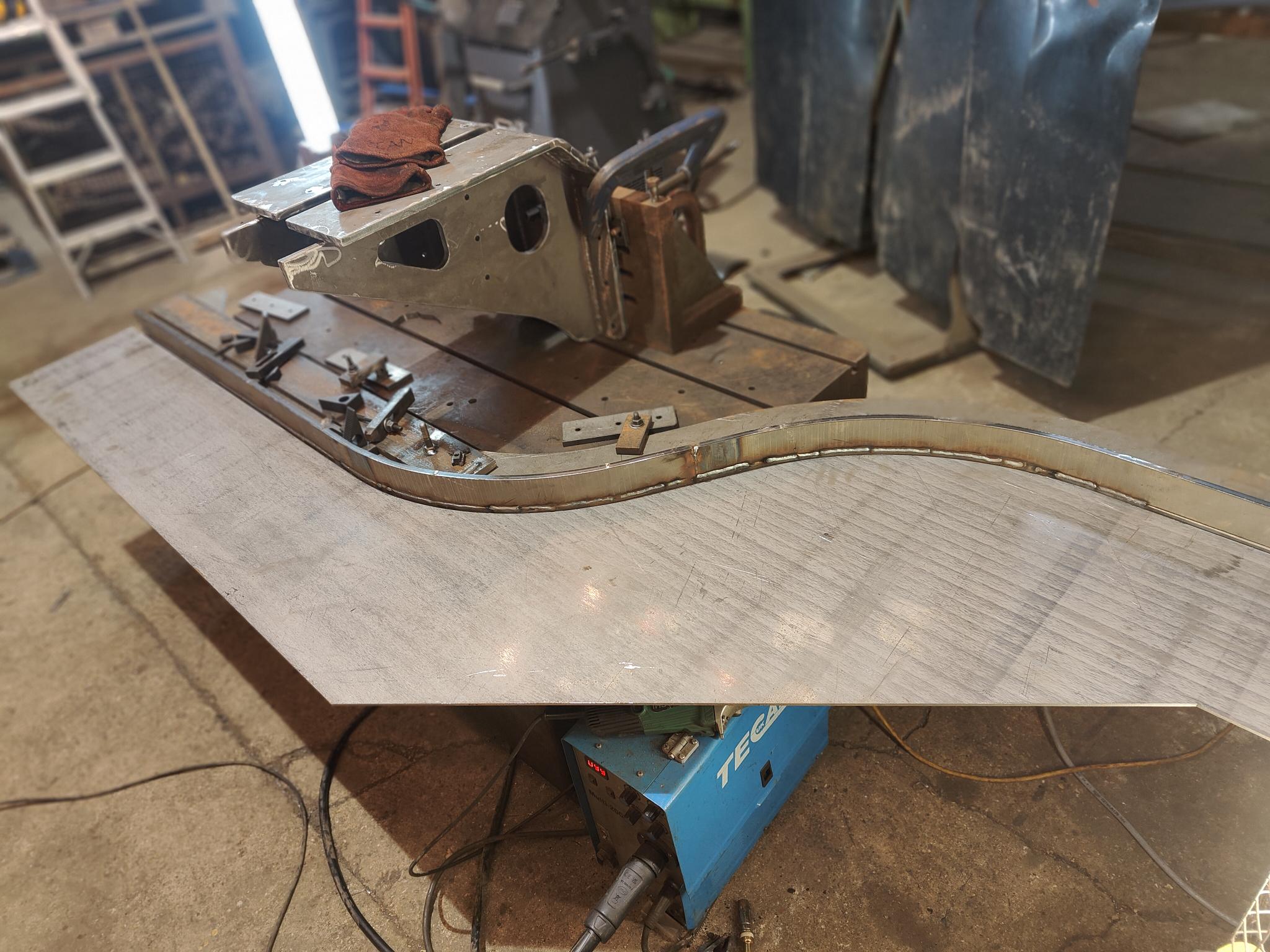 Gresley B17 cab curve