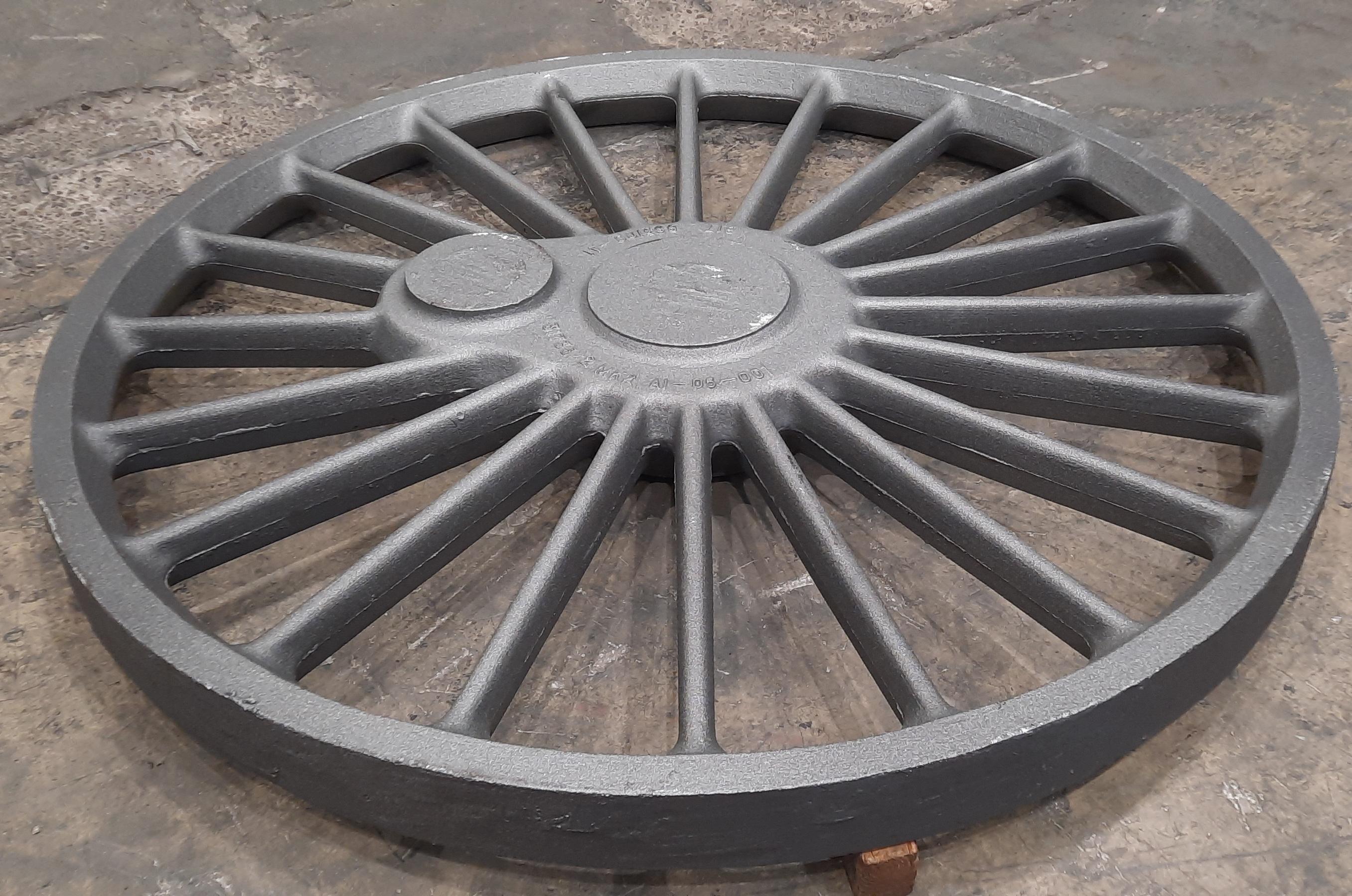Finished cast wheel 310122 